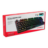 Hyperx Alloy Origins Core - Negro - Rgb - Inglés Us - Aqua