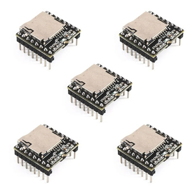 5 De Mini Modulo Reproductor Mp3 Arduino | MercadoLibre