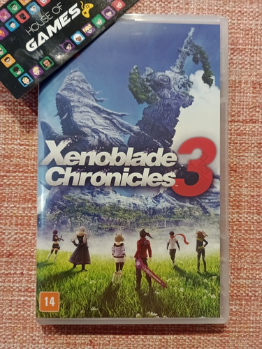 Xenoblade Chronicles 3 Nintendo Switch Mídia Física Novo Lac