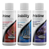 Kit Seachem Prime, Stability, Pristine De 100ml