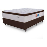 Cama Box King Premium Mola Ensacada Pillow Espuma Hipersoft