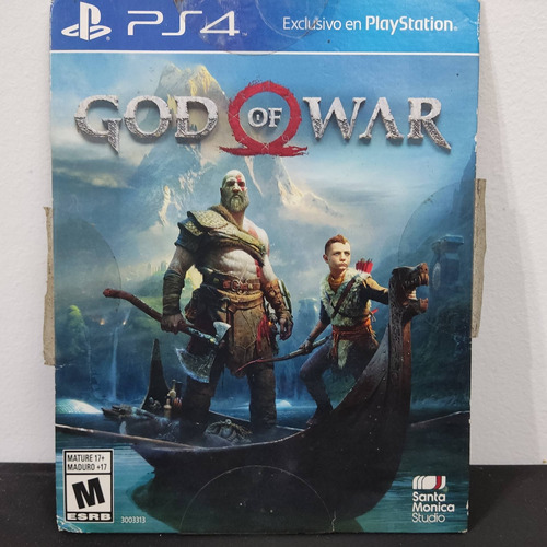 God Of War Fisico Ps4 Fisico Usado Sobre