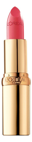 Labial En Barra L'oréal Paris Colour Riche Lipstick Acabado Satinado Color 175 I Pink You´re Cute