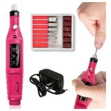 Pulidor De Uñas, Lima De Uñas Eléctrica Kit De Taladro 6pcs