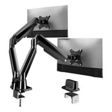 Forging Mount Brazos De Monitor Dual: Soporte De Escritorio