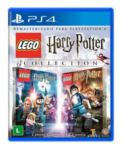Jogo Lego Harry Potter Collection - Ps4 Mídia Física