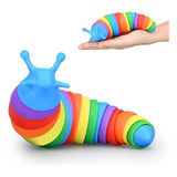 Fidget Toy Slug 3d Lagarta Lesma Articulada Brinquedo