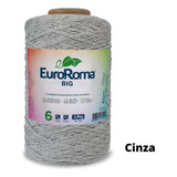 Euroroma Big Cone Colorido 4/6 - 1,8kg - 1830m  Cinza