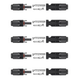 Vou 5pairs (10awg) Cc Con Conector Fotovoltaico Solar Fotovo