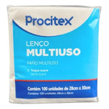 Lenço Para Banho Procitex 28x30cm Com 100 Unidades