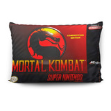 Funda De Almohada Mortal Kombat 11 Y Snes 70x45cm Vudú Love