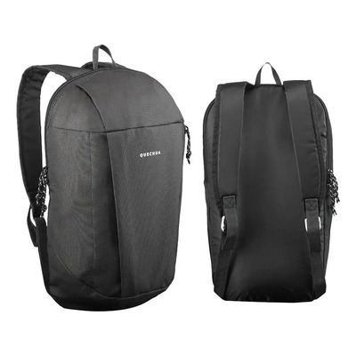 Mochila Táctica Quechua Deluxe Para Senderismo Arpenaz 10l Color Negro | Meses sin interés