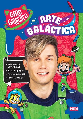 Gato Galáctico Em Arte Galáctica, De Gato Galactico. Editora Nova Fronteira Participações S/a, Capa Mole Em Português, 2020