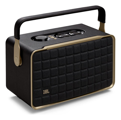 Caixa De Som Jbl Authentics 300 Preta E 100w Rms De Potência