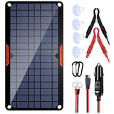 Cargador De Batería De Coche Panel Solar De 10 W Y 12 ...