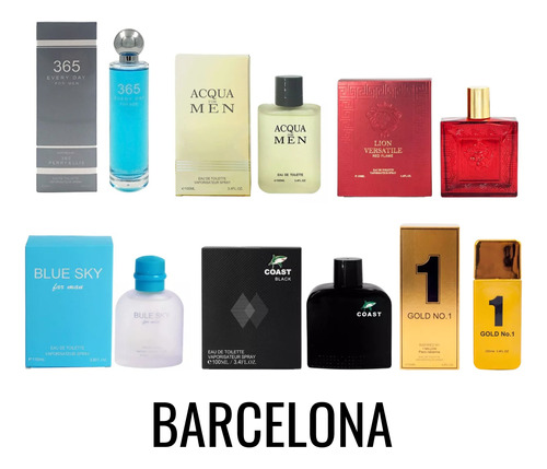 6 Perfumes Caballero Ebc Y Fc