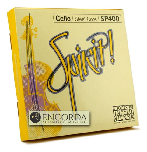 Cuerdas Para Violonchelo Thomastik Spirit Sp400