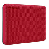 Disco Duro Externo 1tb Toshiba Pc Mac Xbox One Ps4 3.0 Rojo