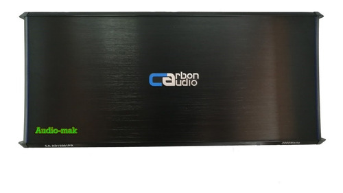 Amplificador Carbon Audio 1 Ch Clase D 1500 Watts Rms 1 Ohm