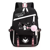 Bolsa Escolar De Grande Capacidade Kuromi Melody