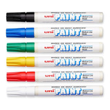 Marcadores Uni Paint Px 20 Pintura Al Aceite X 10 Unidades