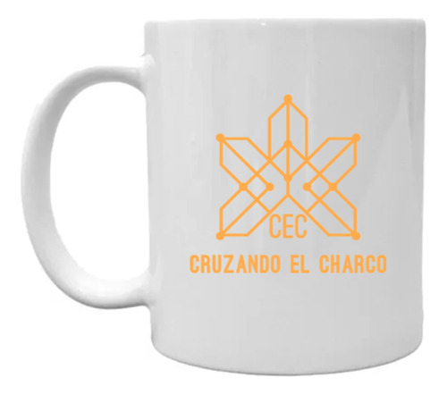 Taza Cerámica Personalizada Sublimada Cruzando El Charco