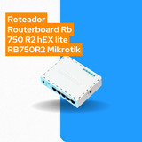 Roteador Mikrotik Routerboard Hex Lite Rb750r2 (usada)