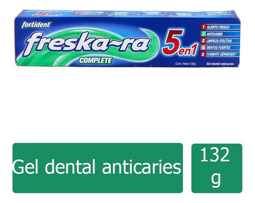 Pasta Dental Freska-ra Fortident 132 Grs