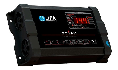 Fonte Jfa Storm 70 Amperes Carregador Sci Teste Rápido 10s