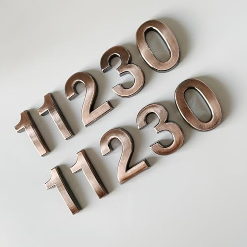 2 Inch Room Numbers For House Doors, Apartment Ofiice H...