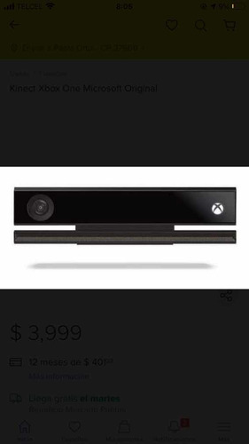 Kinect Microsoft Xbox One Sensor Kinec