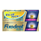 Crema Fixodent Ultra Max Hold 