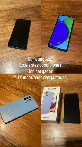 Samsung Galaxy A52 Excelentes Condiciones Y Con Accesorios