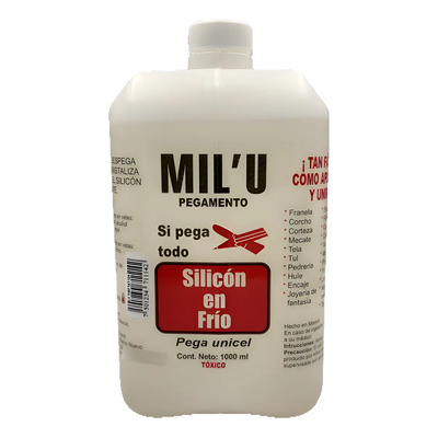 Pegamento Silicon Milu 1 Litro | Envío gratis