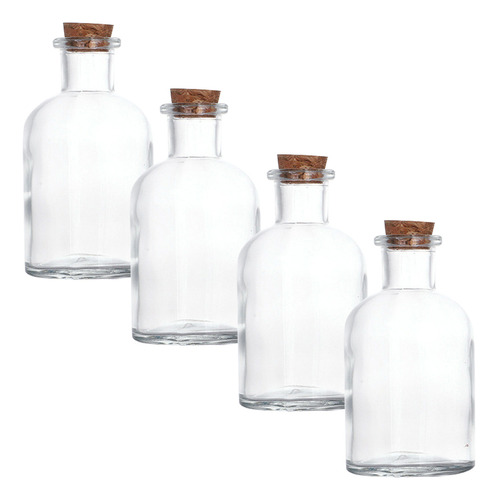 Botella Expositora Laboratory Bottle Match, 4 Unidades