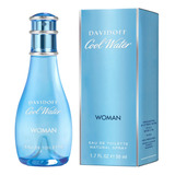 Perfume Importado Mujer Davidoff Cool Water Woman Edt 50 Ml 