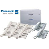 Central Panasonic Kxtes824 8 Líneas 24 Anexos. 5 Multilíneas