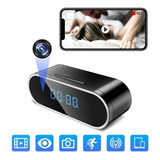 Reloj Espia Despertador Wifi Vision Nocturna Hd Ip P2p Qr