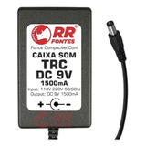 Carregador Fonte Dc 9v Para Caixa Amplificada Trc Trc 5535