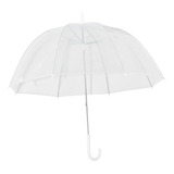 Paraguas Transparente Doble Para Días Lluviosos Y Ventosos