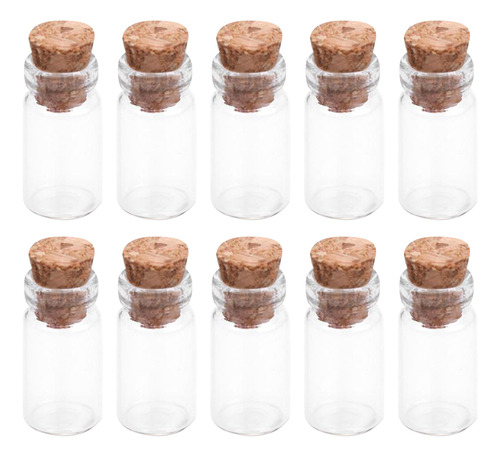 Botella De Vidrio Mini Vials, 25 Unidades