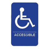 Braille Acceso Para Personas Discapacitadas Baño Sesión | A