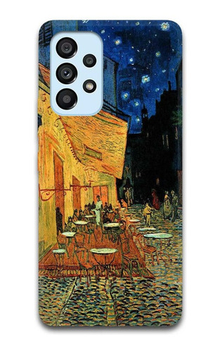 Funda Van Gogh Terraza Para Galaxy Todos