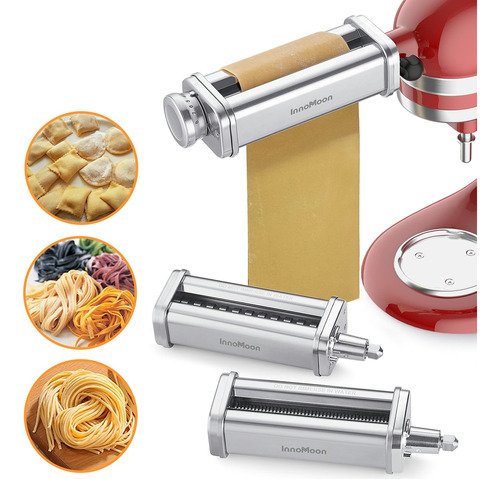 Accesorio De Pasta Para Batidora Kitchenaid, Juego De 3 Rodi