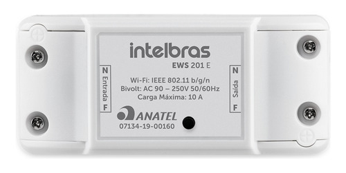 Módulo Interruptor Basic Izy Smart Intelbras Wifi Alexa