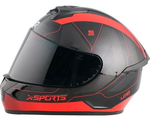 Casco Moto Xsports M63 Certificado Dot Hombre Mujer