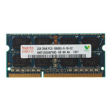 Sodimm Memoria 2gb Ddr3 Pc3-10600s 1333 Mhz Portatil Ram