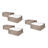 Set X6 Organizadores Caja Guardado Anti Humedad Edredón Ropa