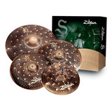 Paquete De Platillos Serie S Dark Sd4680 Zildjian