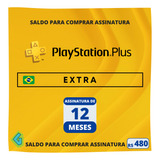 Psn Plus Extra 12 Meses - Brasileira - Playstation 4 E 5